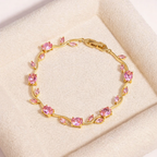 Tulip Rosé Elegance Bracelet - MYSTY