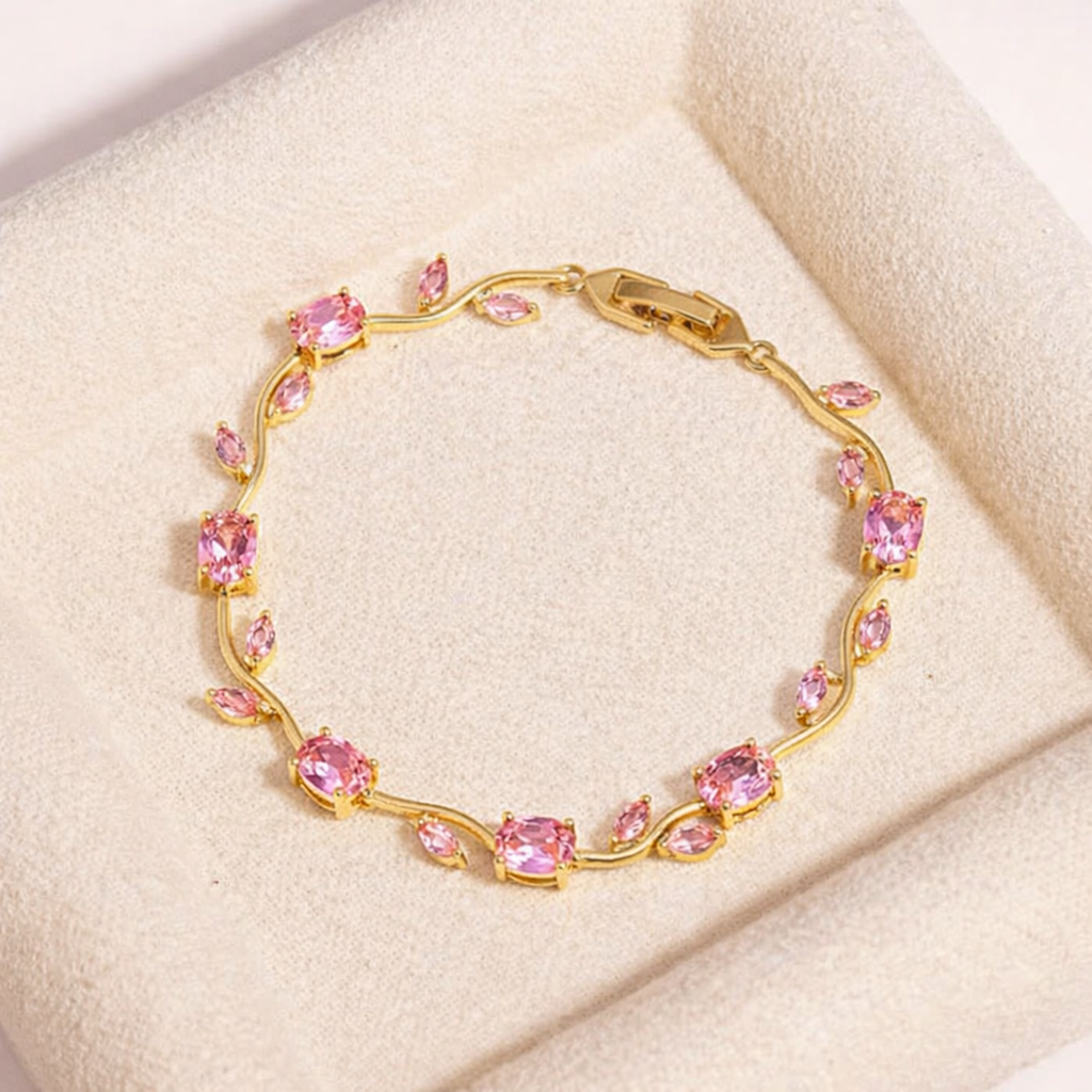 Tulip Rosé Elegance Bracelet - MYSTY