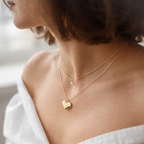 Élan Heart Duo Necklace - MYSTY