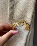 Golden Flora Cuff  bracelate✨