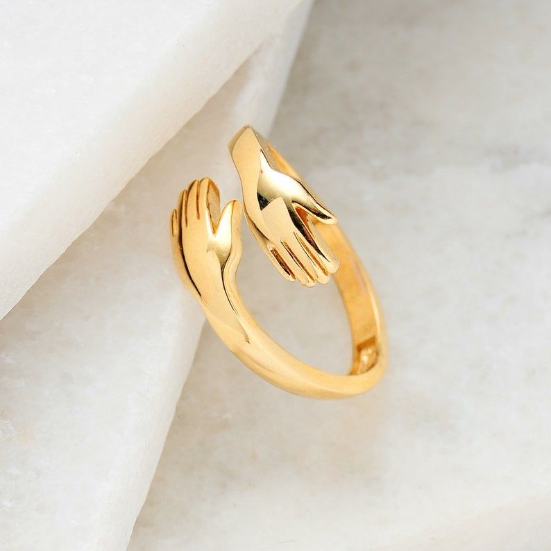 Loving Hands Adjustable Ring - MYSTY