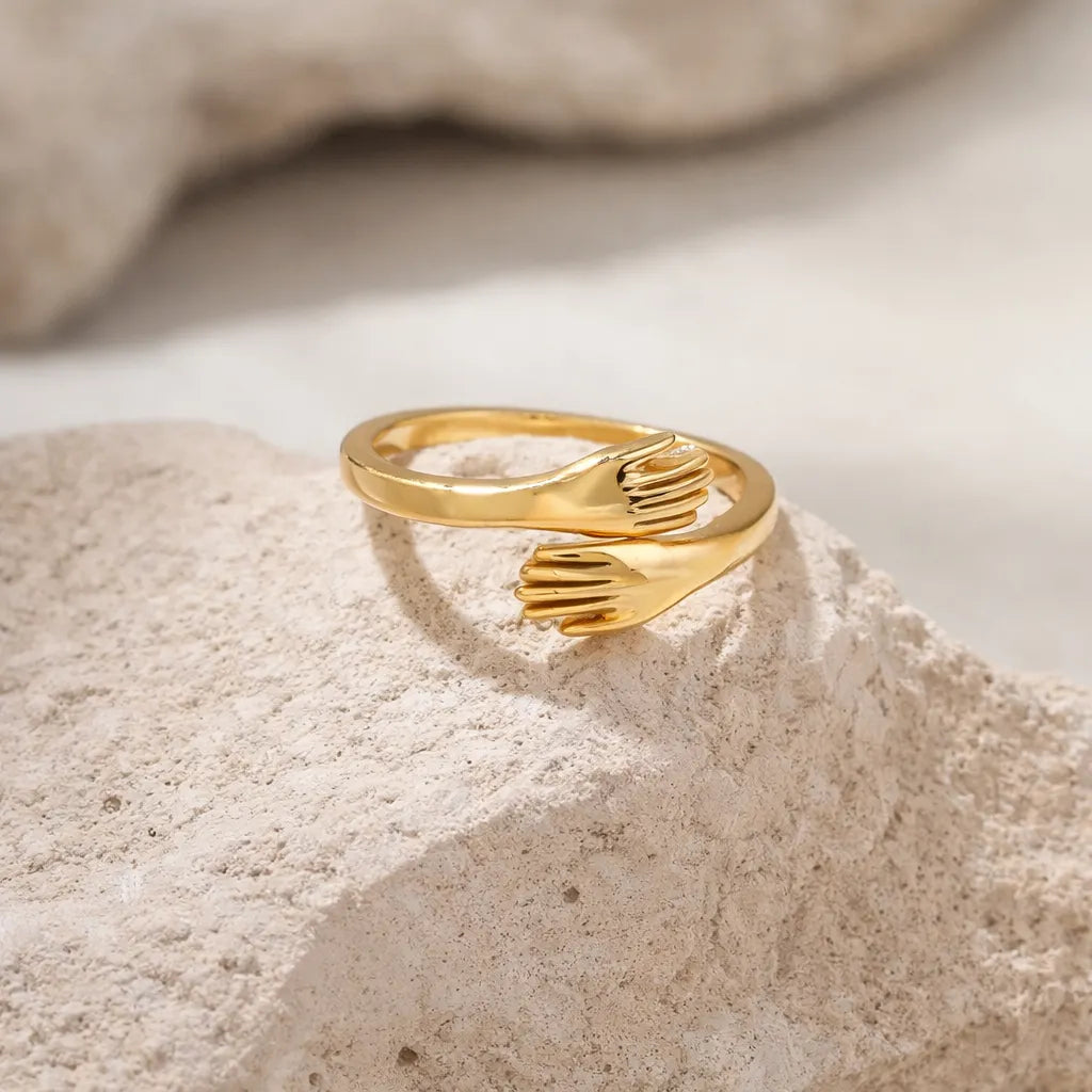 Loving Hands Adjustable Ring - MYSTY