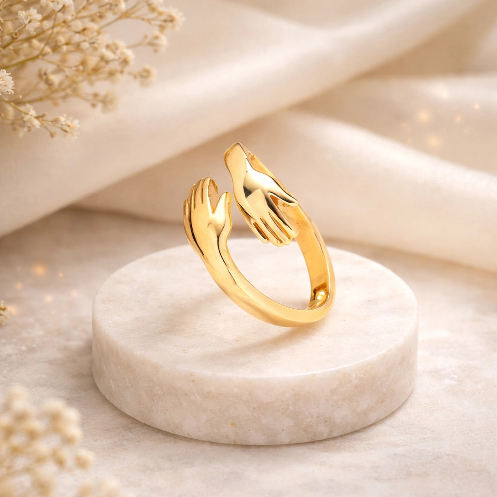 Loving Hands Adjustable Ring - MYSTY